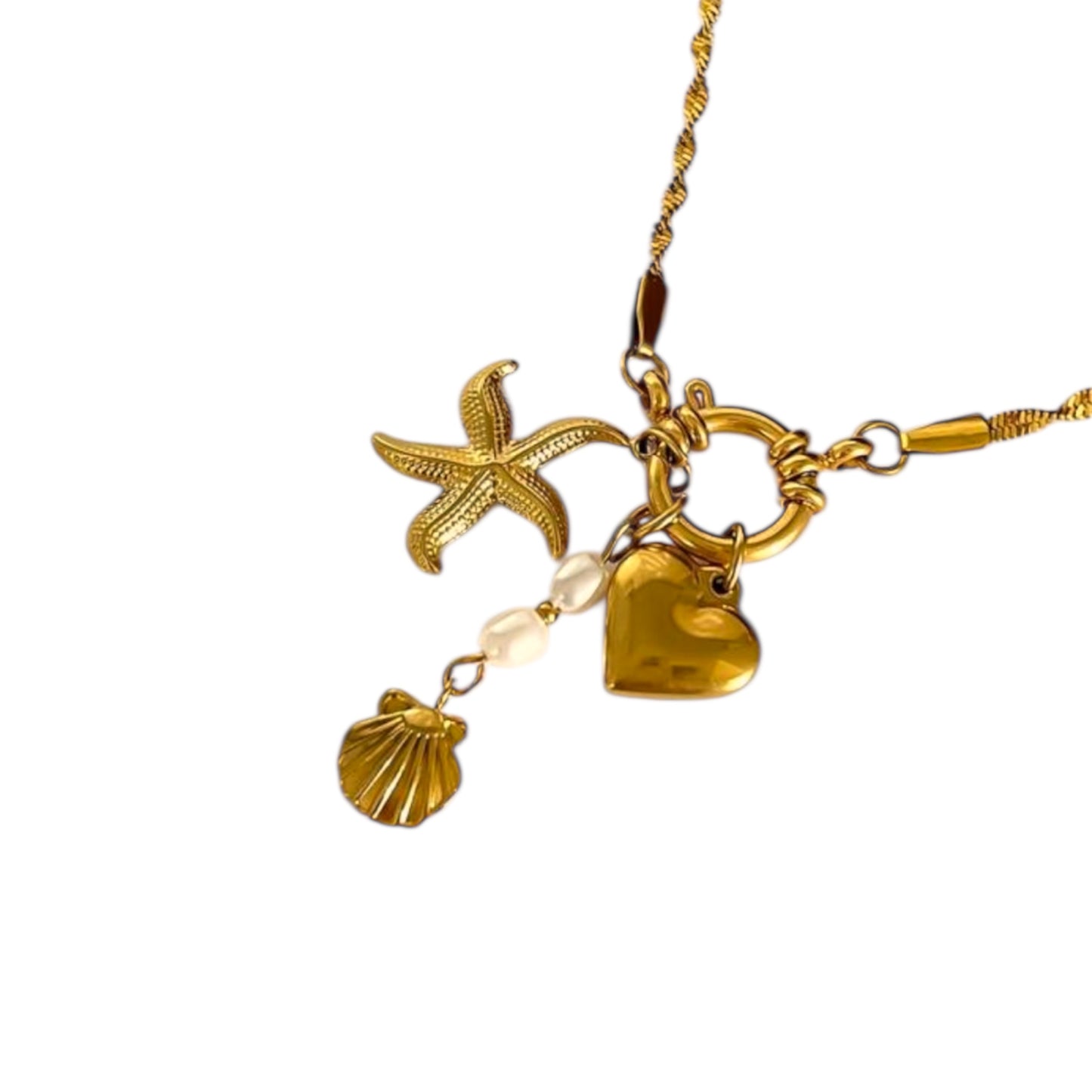 Beach Charm Halskette