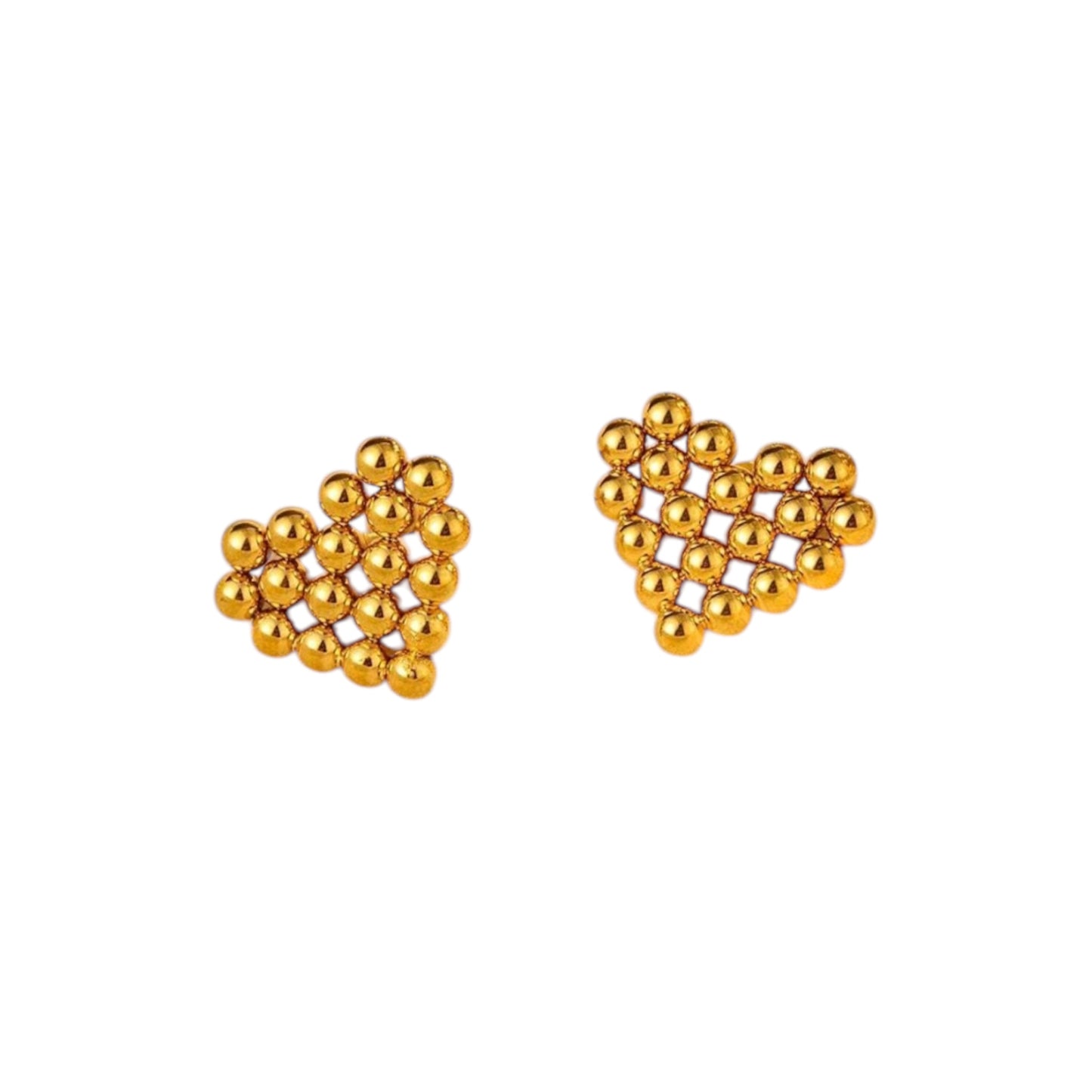 Golden Bliss Heart | 18K Vergoldung