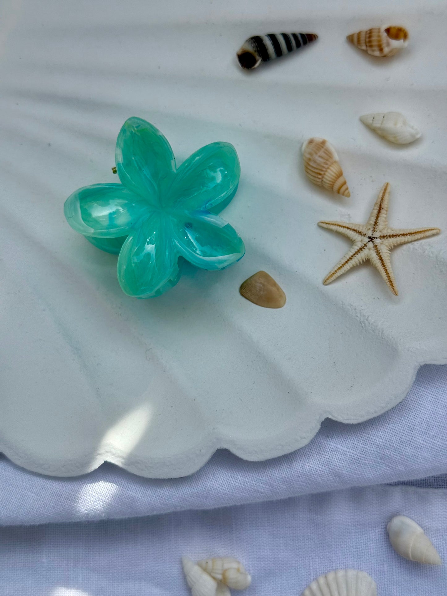 Plumeria Summer Clips - klein
