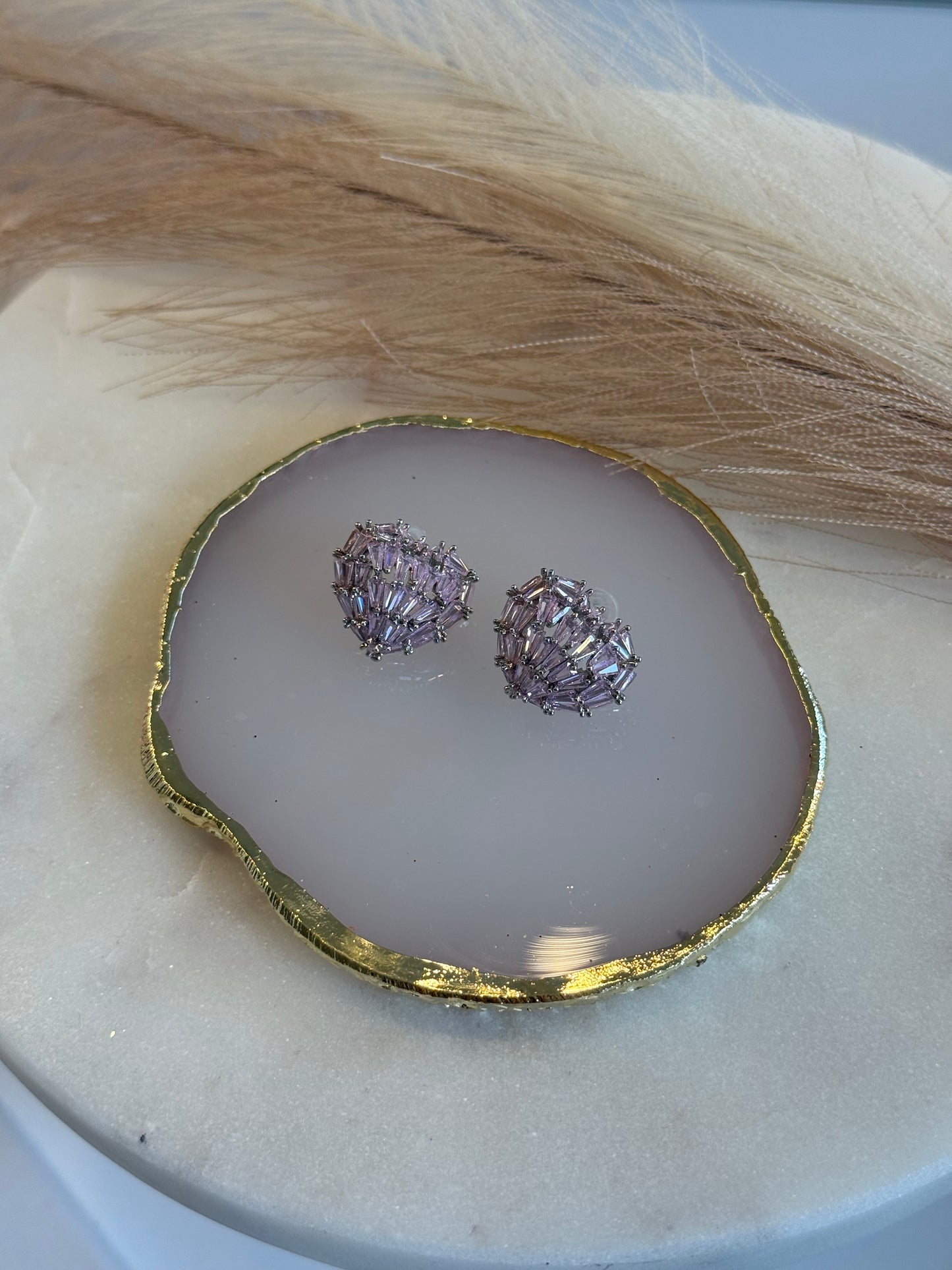 Sparkling Zirkonia Hearts