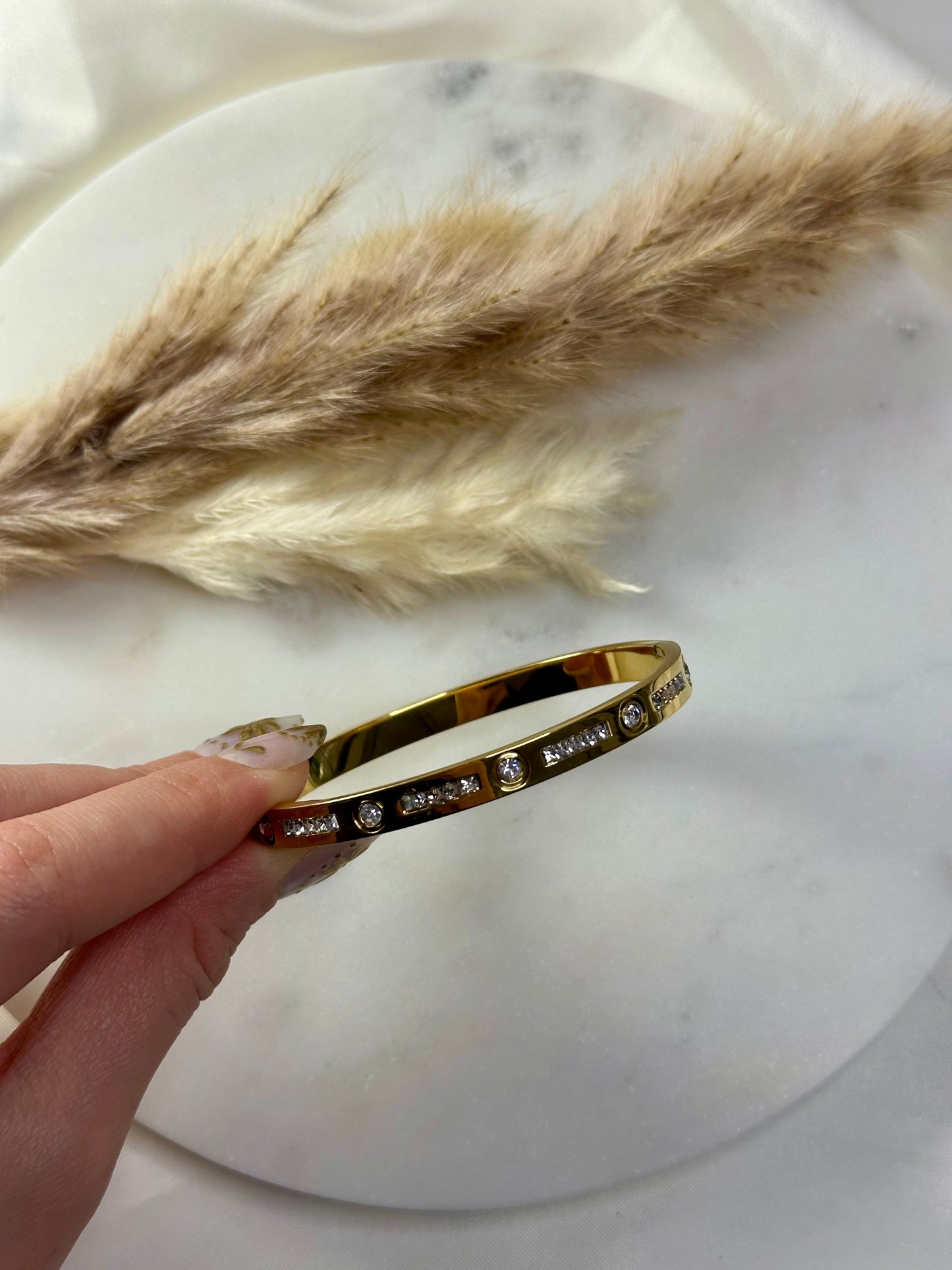 Louvre Armreif | Stainless Steel