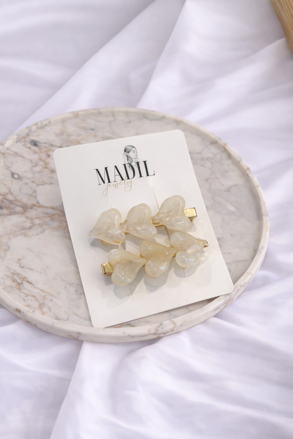 Amélie Heart Spange