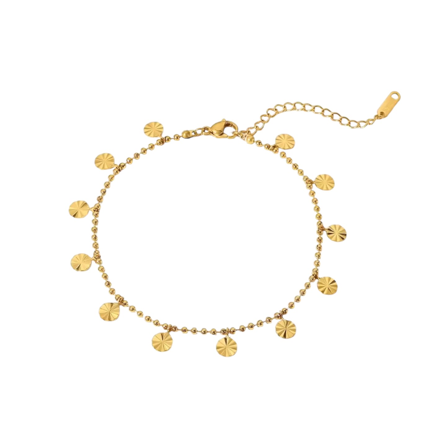 Gold Plate Fusskettchen