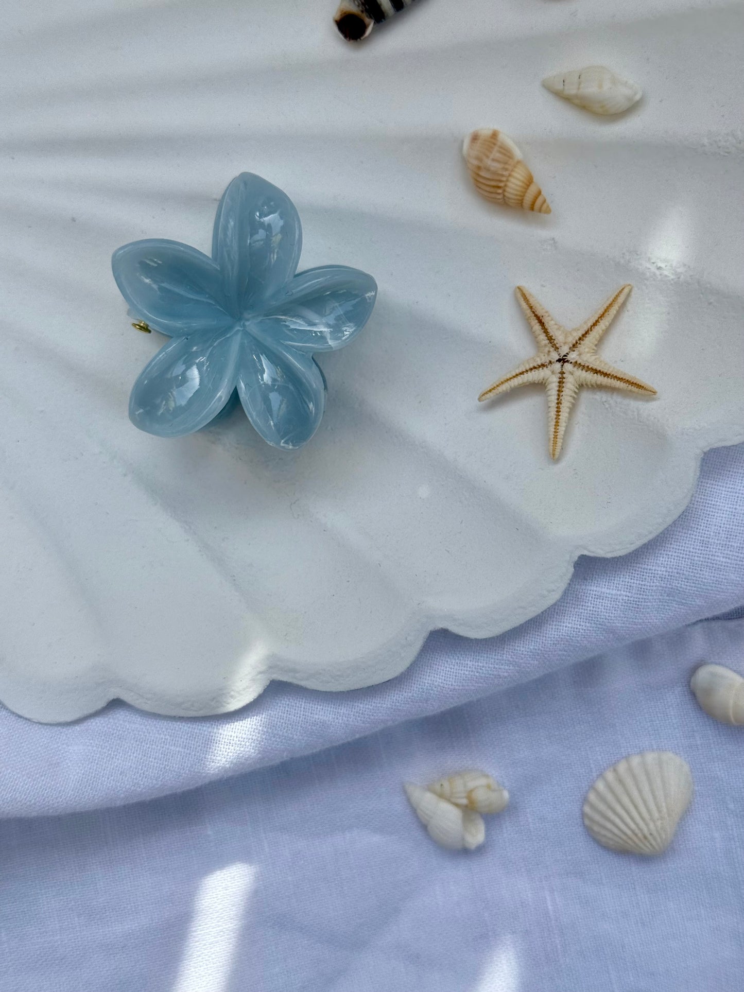 Plumeria Summer Clips - klein