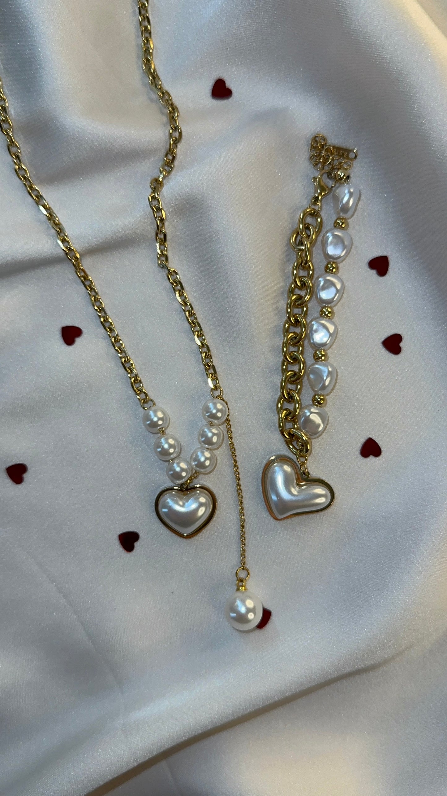 Elli Heart Set | Stainless Steel