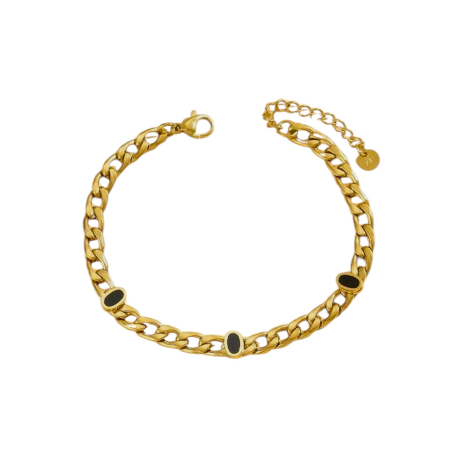Nightfall Glow Armband | Stainless Steel