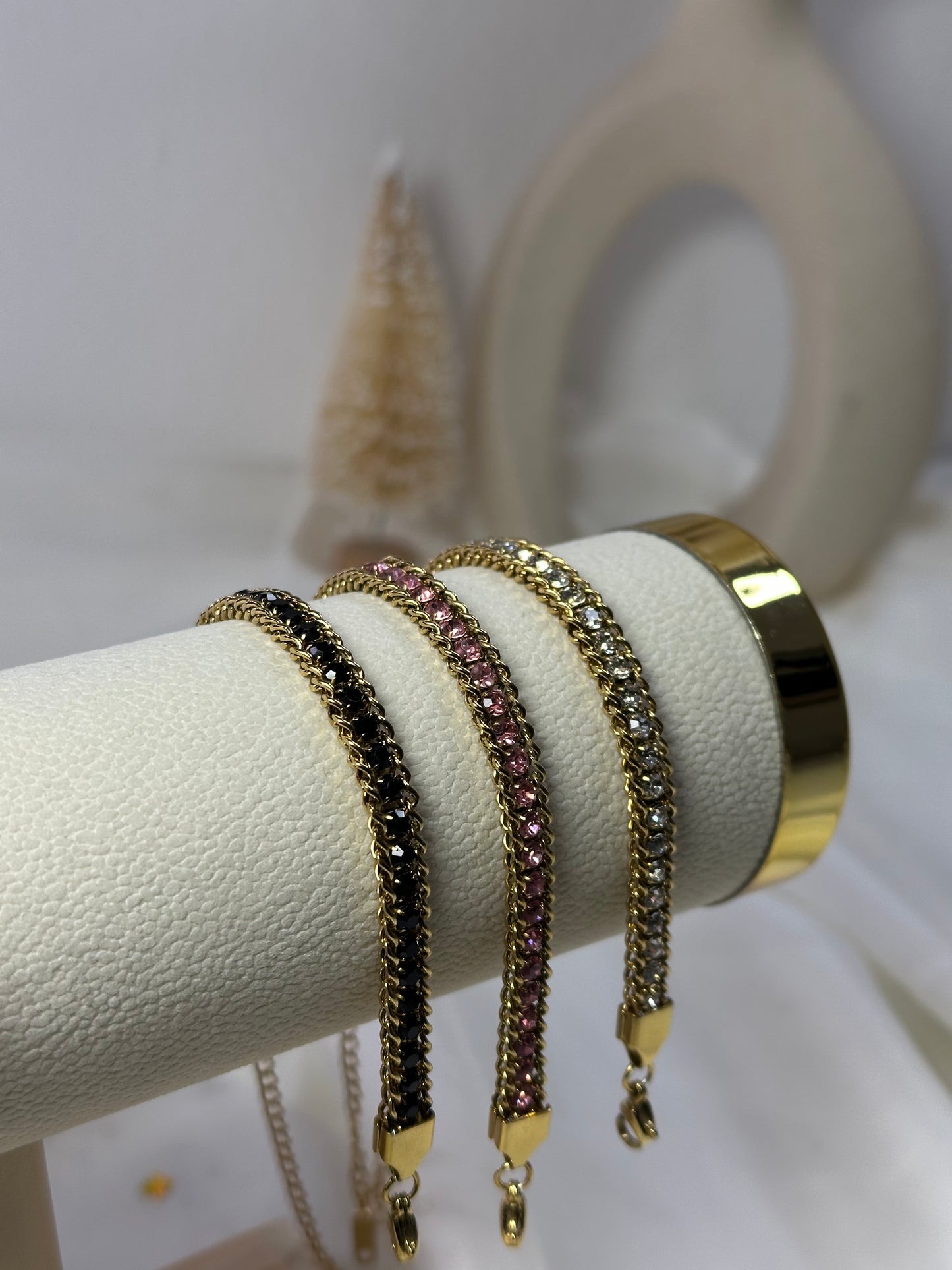 Shimmer Armband | 14K vergoldet