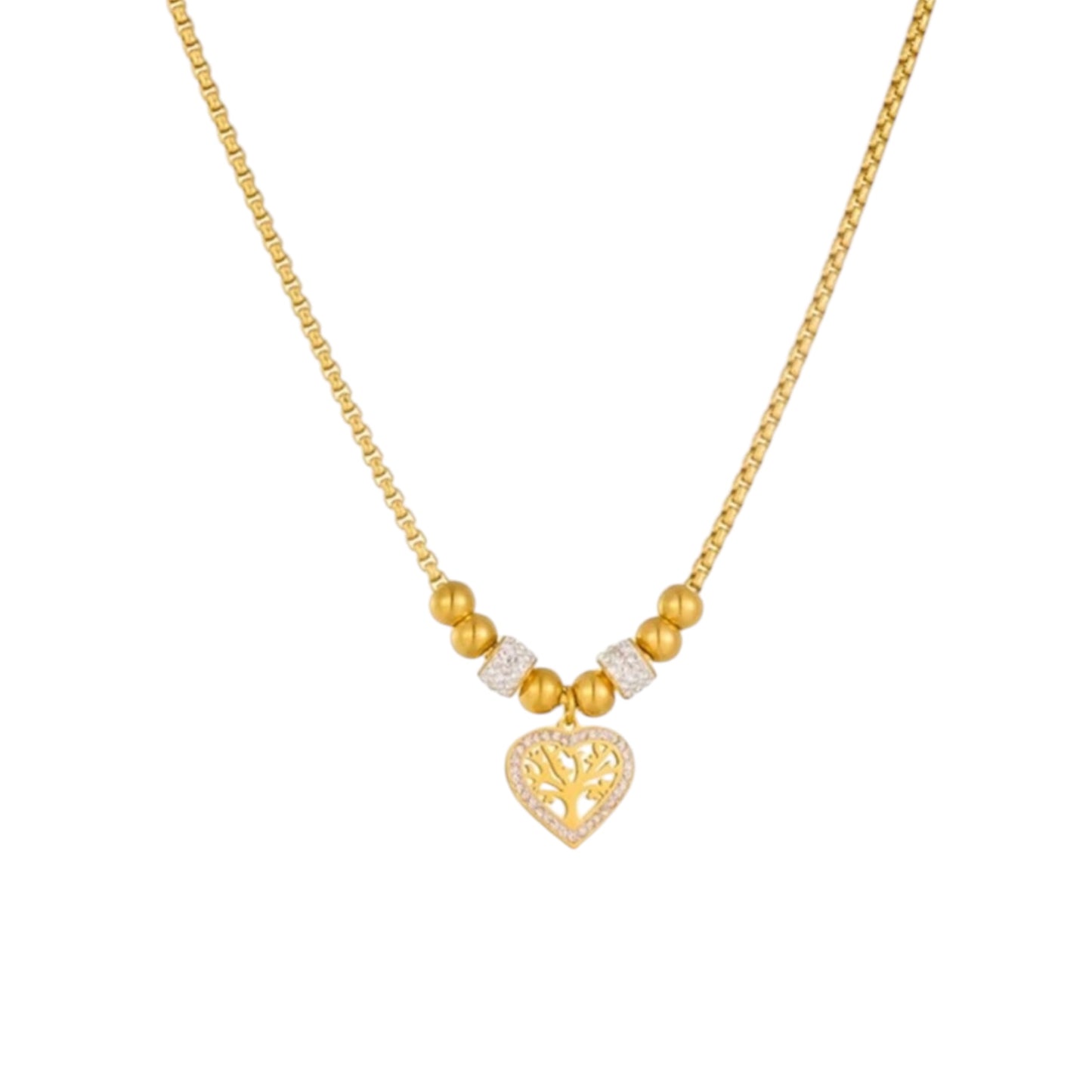Tree of Heart Kette | Stainless Steel