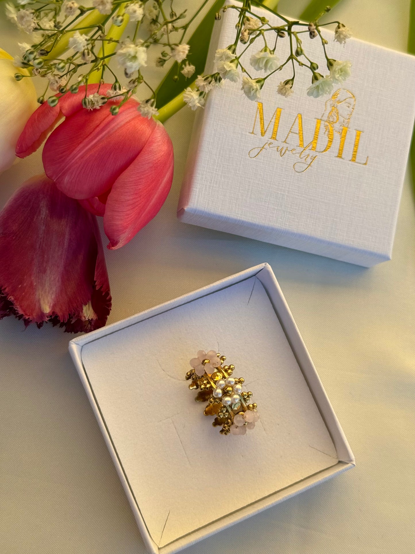 Bloomy Ring - Rosa