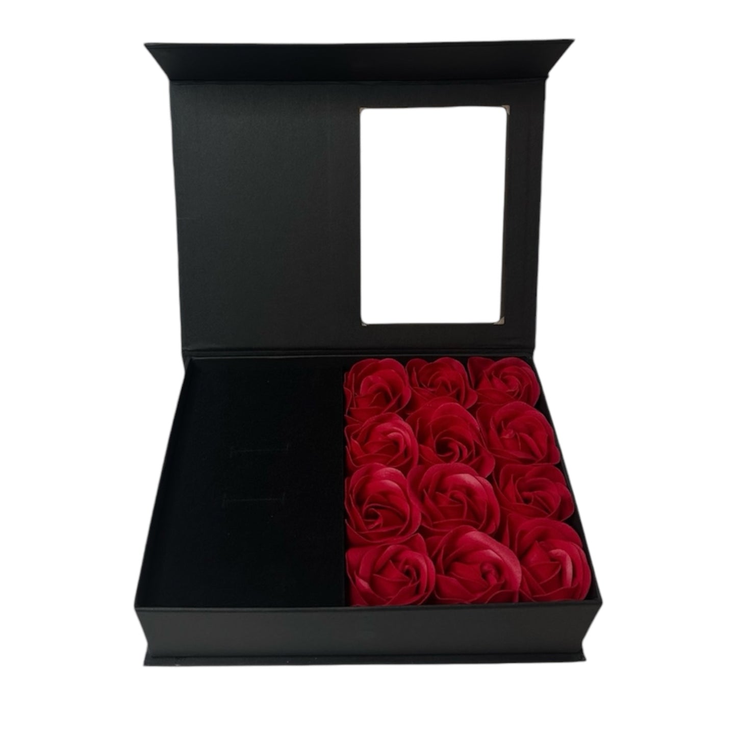 Rosenbox mit 12 Rosen
