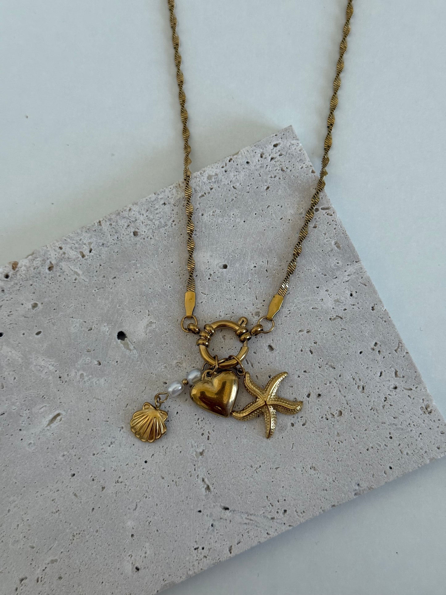 Beach Charm Halskette