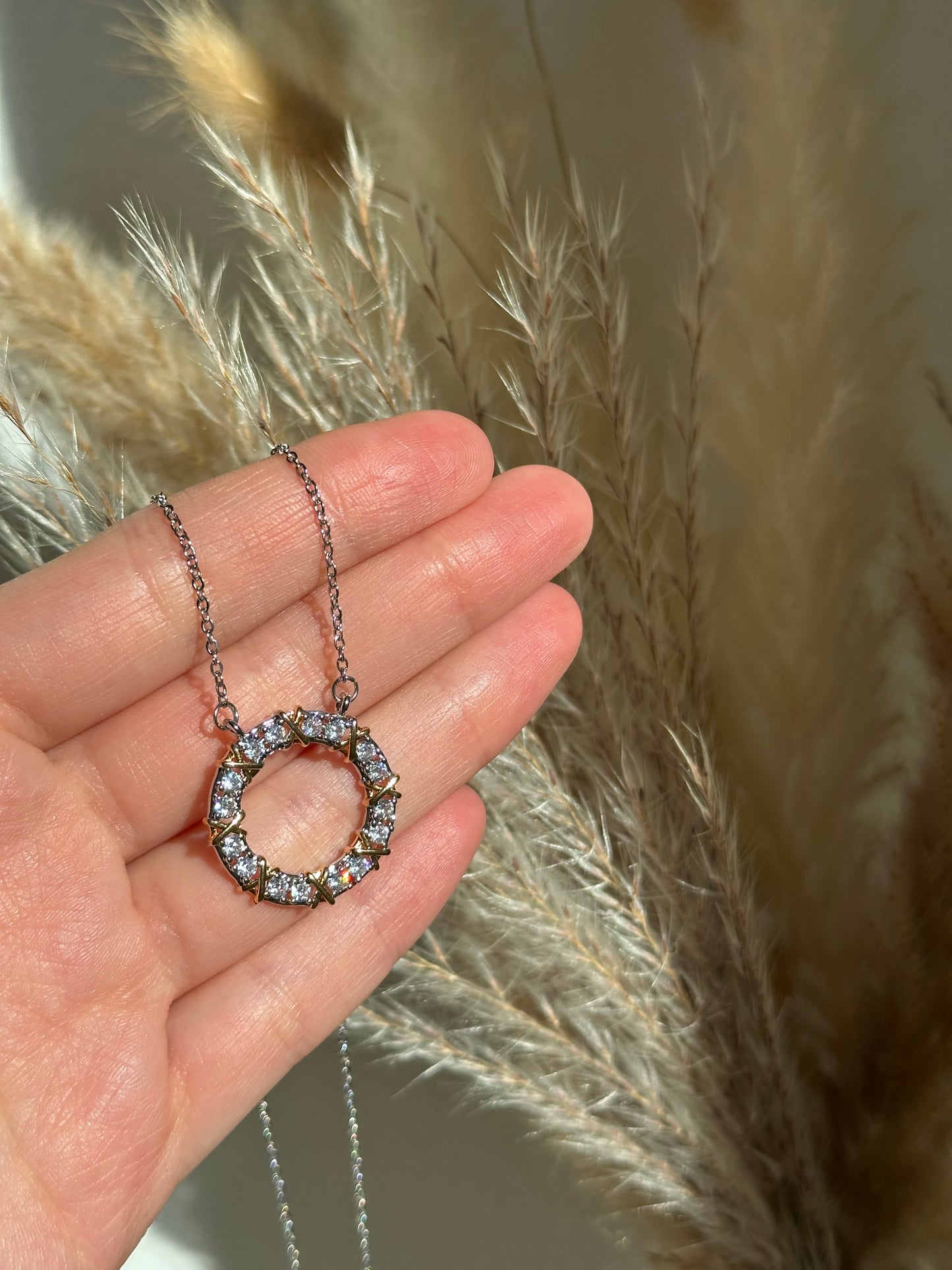 Celestial Circle Halskette