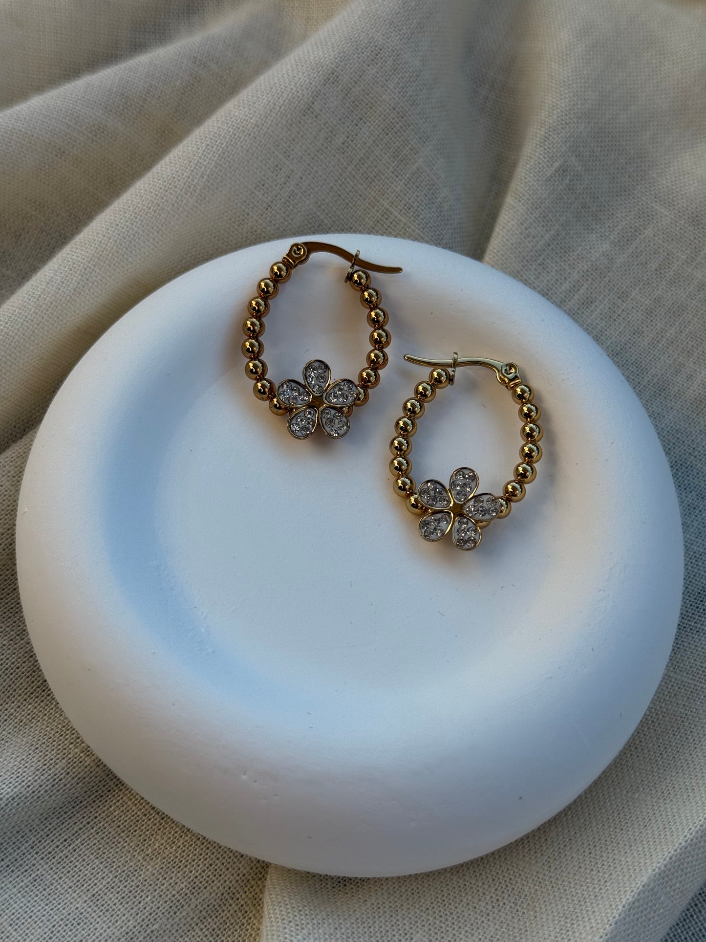Blossom Shine Hoops