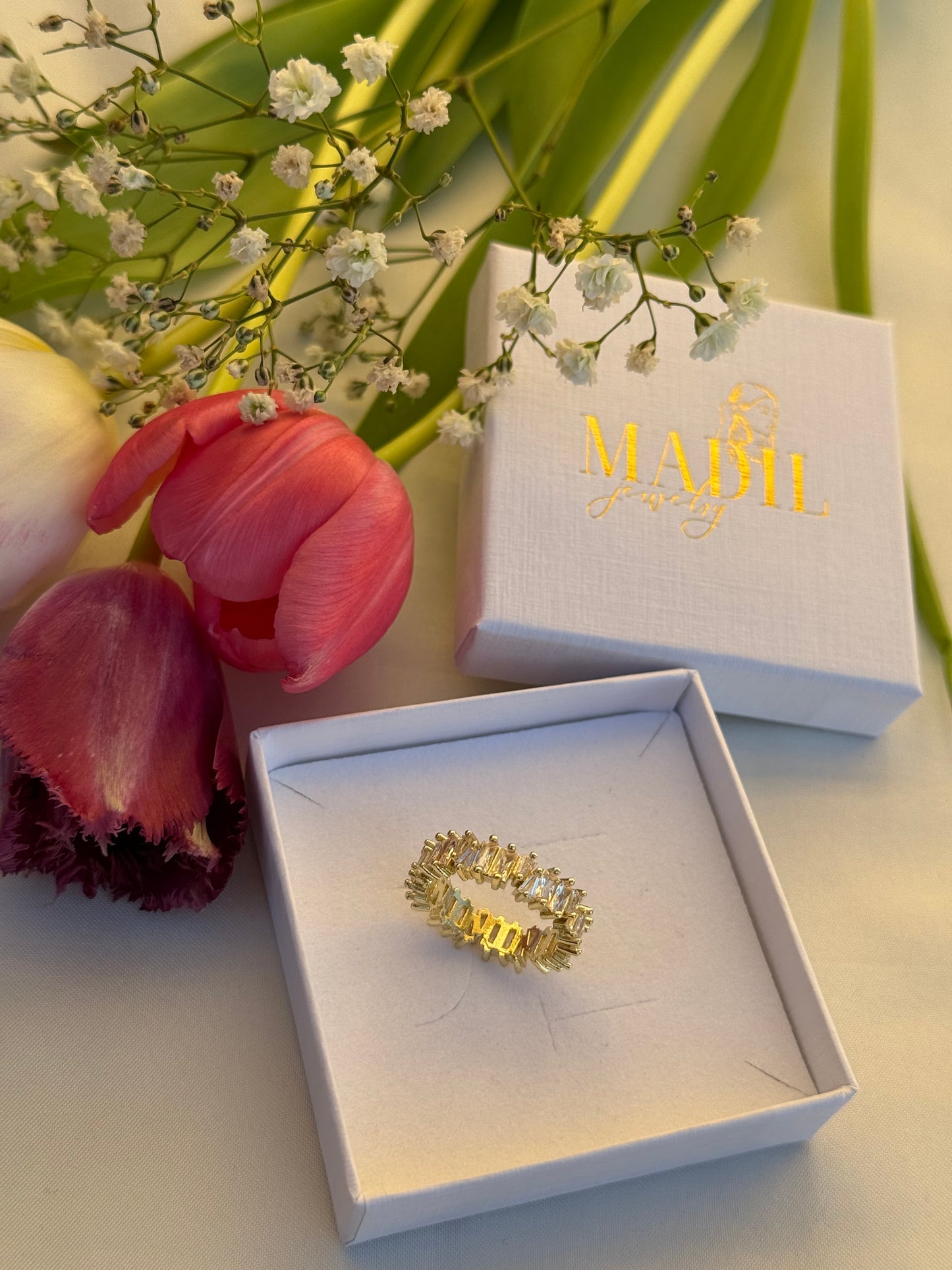 Sparkle Ring | 18K vergoldet