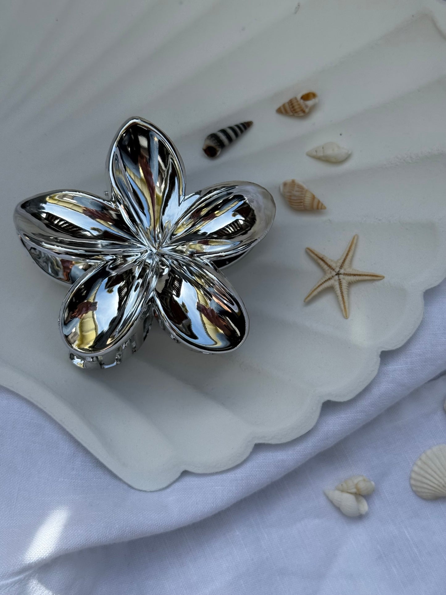 Plumeria Summer Clips - groß