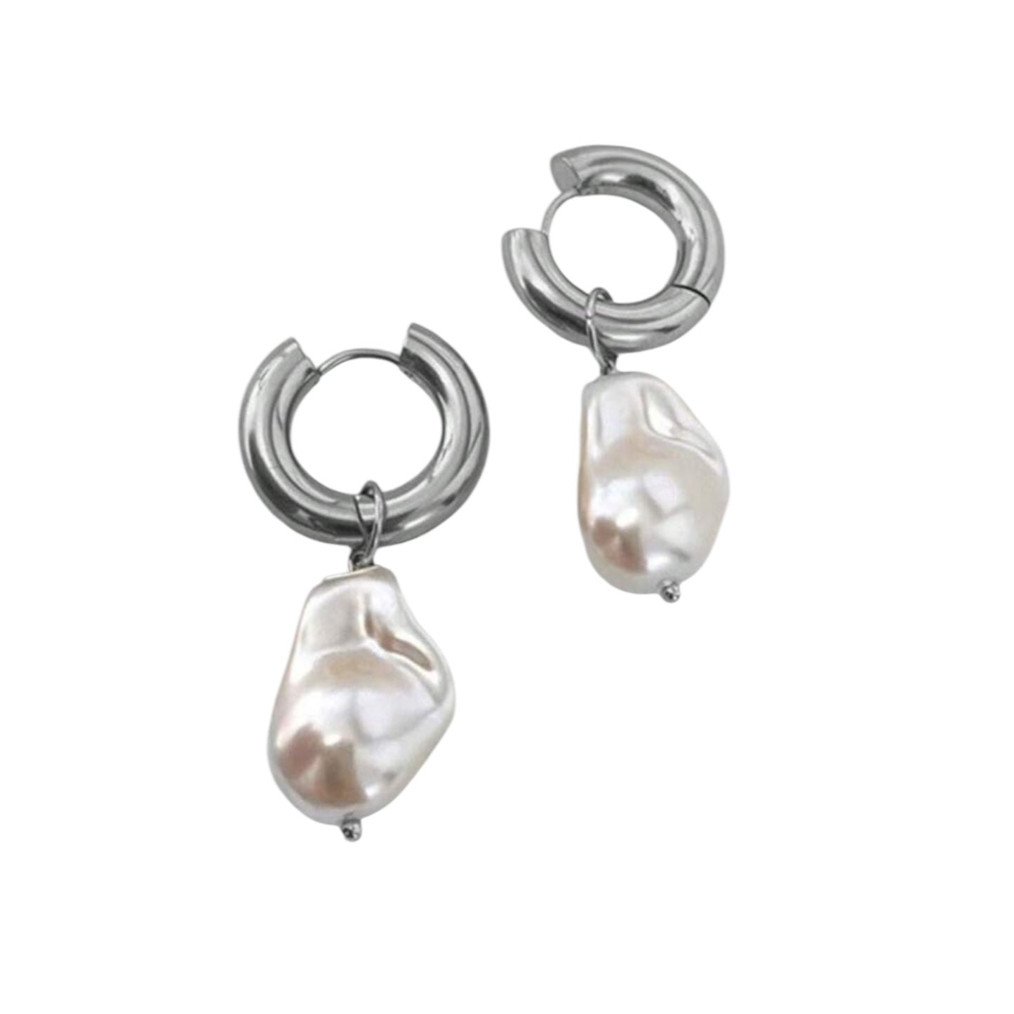 Perlenhoops Creolen