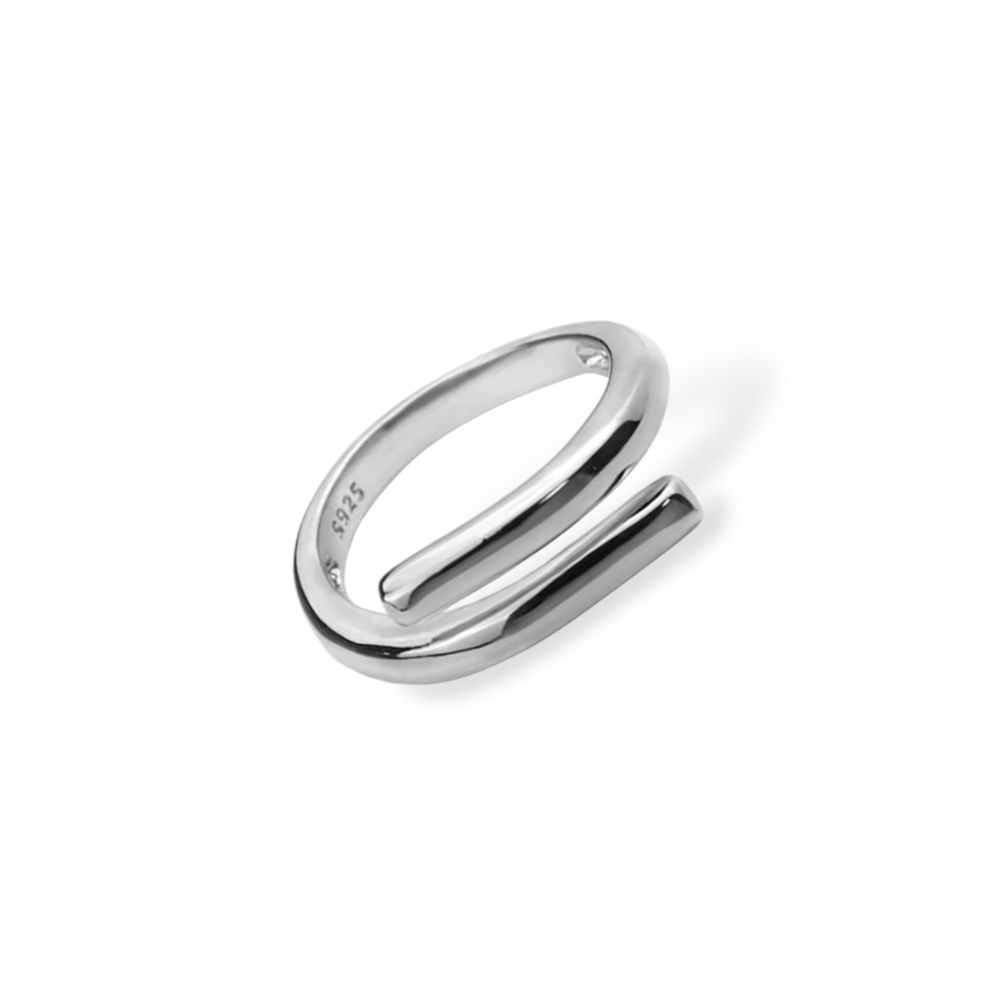 Bold Twist Ring - 925 Sterling Silber