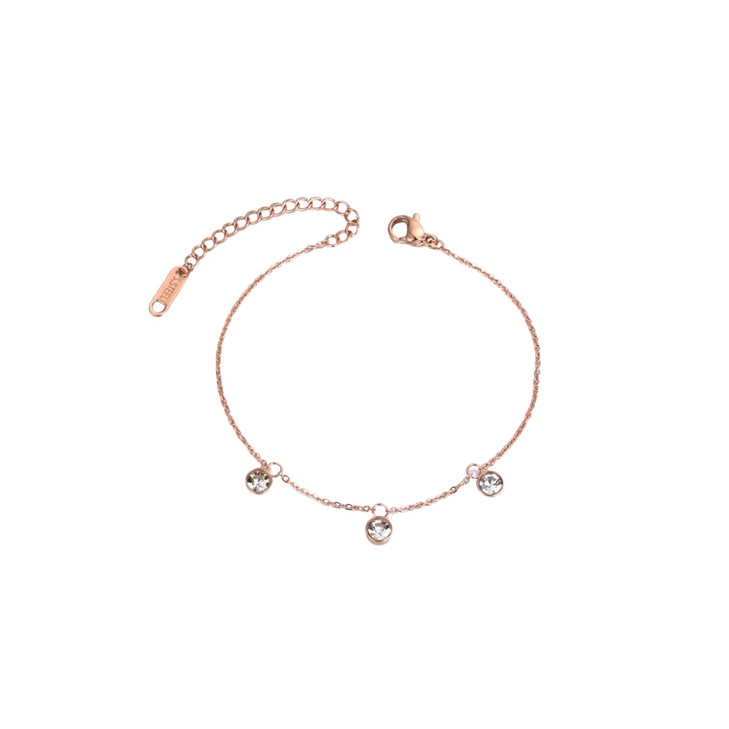 Mini Sparkle Chain Armband