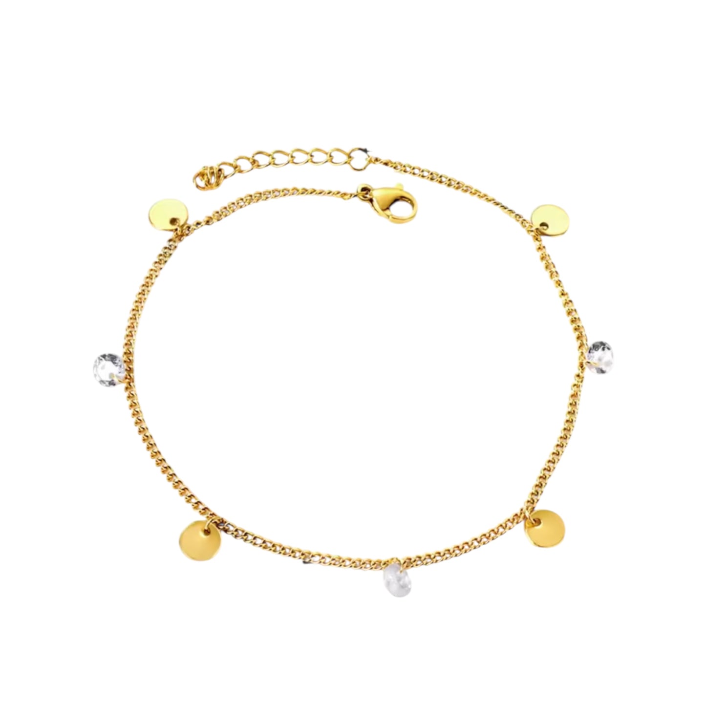 Coin & Crystal Fusskettchen