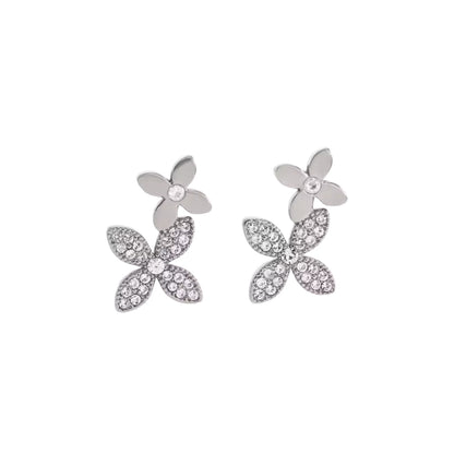 Silver Bloom Ohrringe