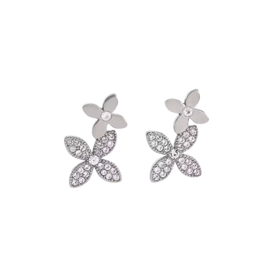Silver Bloom Ohrringe