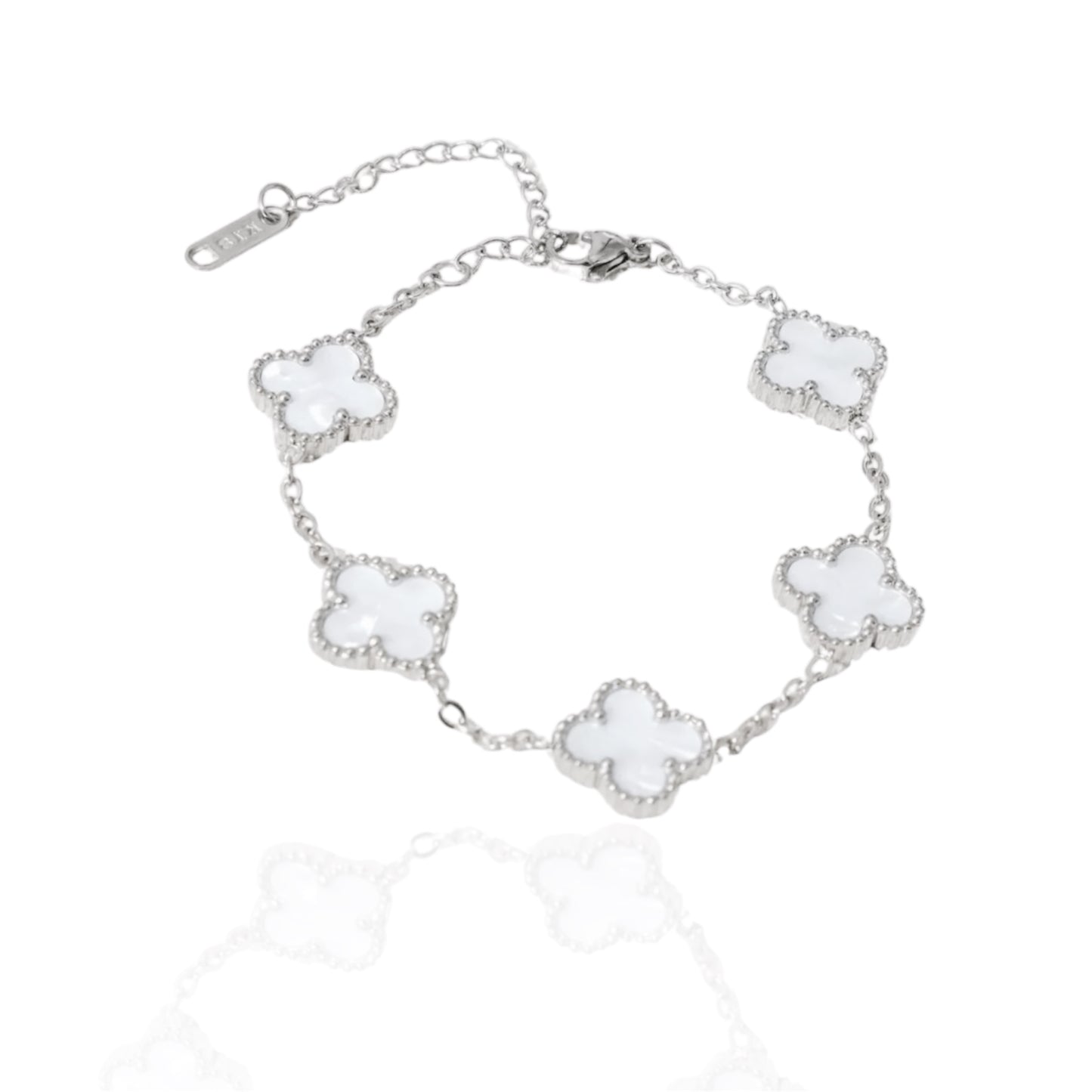 Kleeblatt Armband | Stainless Steel