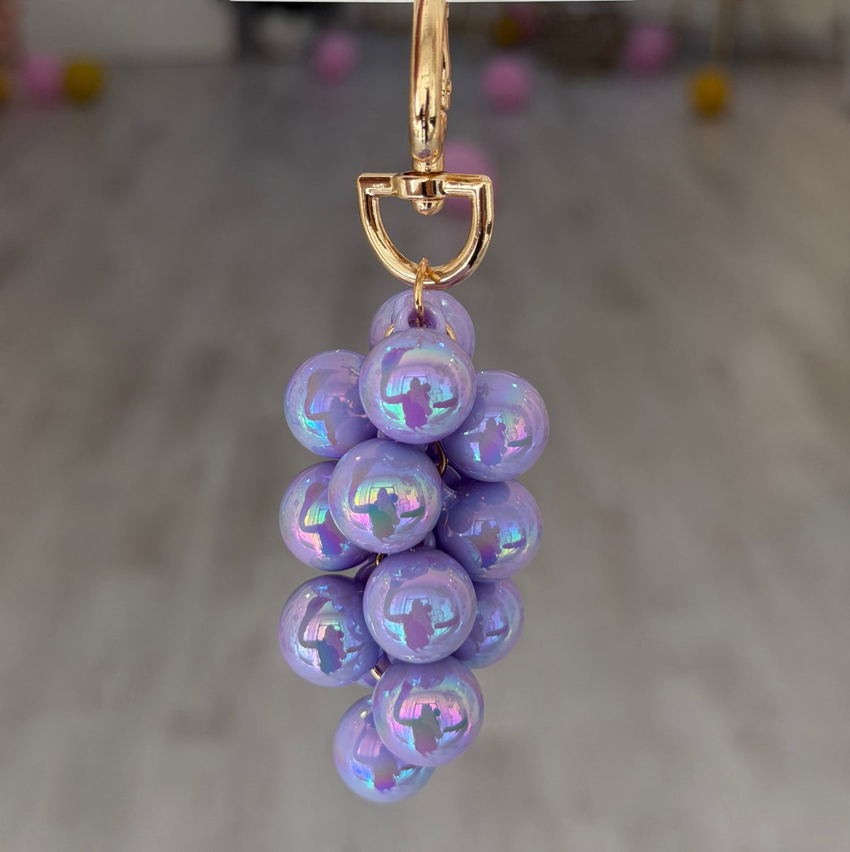 Violet Bubble Schlüsselanhänger