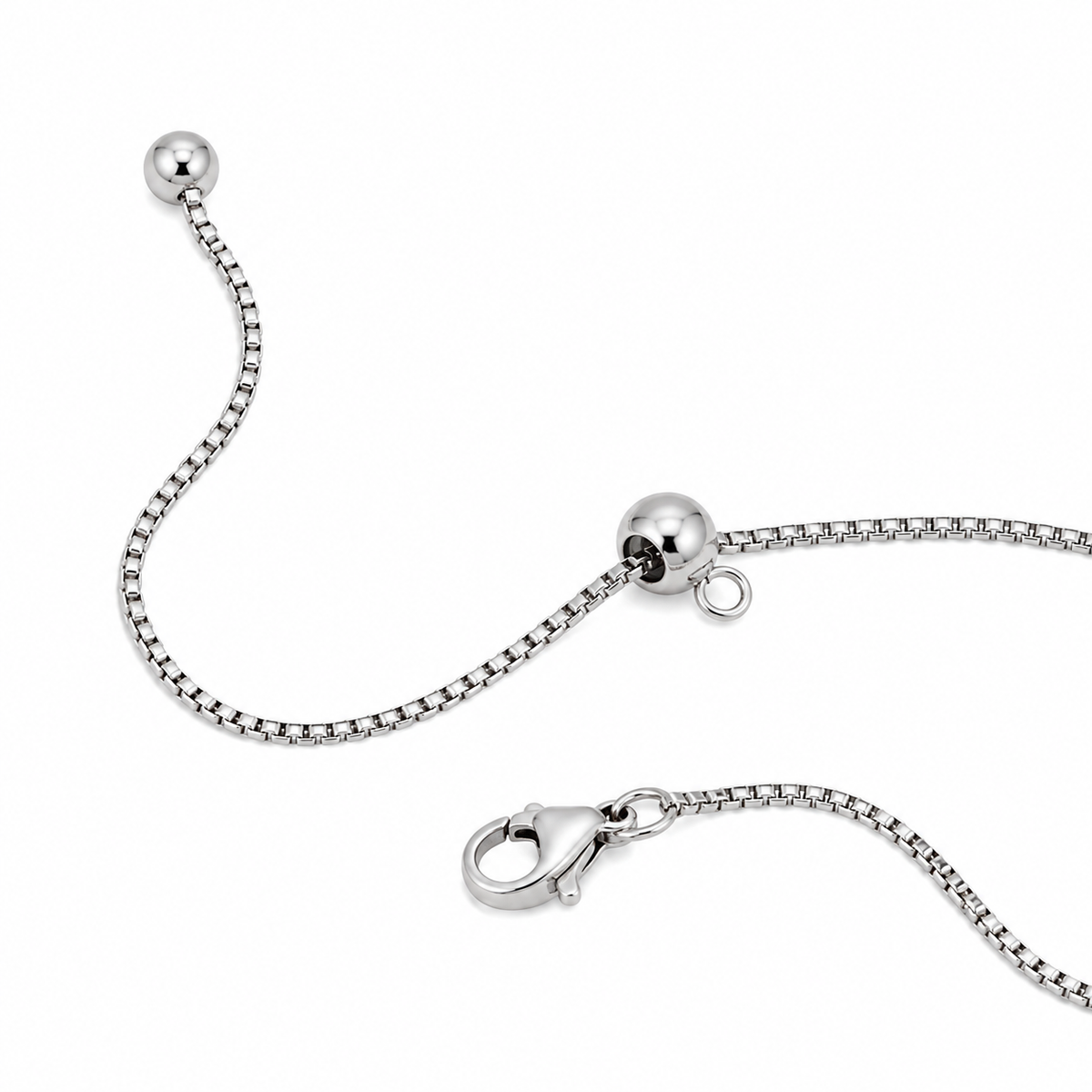 Silber Glow Kette