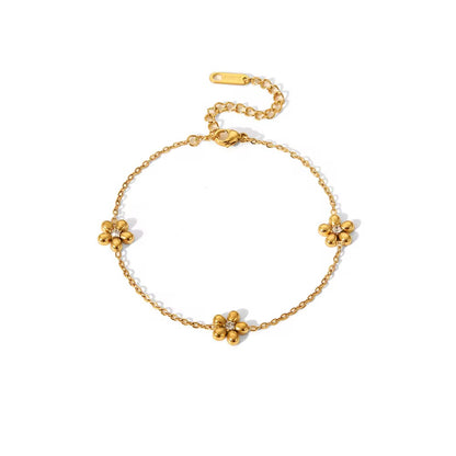 Golden Flower Armband
