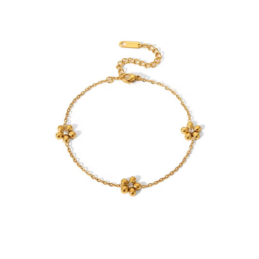 Golden Flower Armband