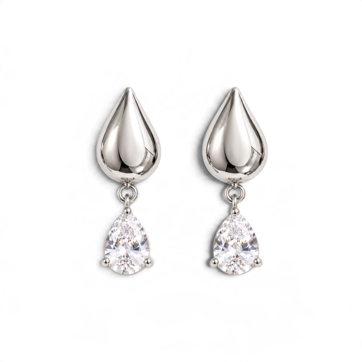 Crystal Drop Ohrringe