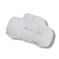 White Fluffy Hair Clip