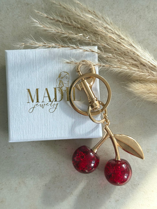 Cherry Keychain