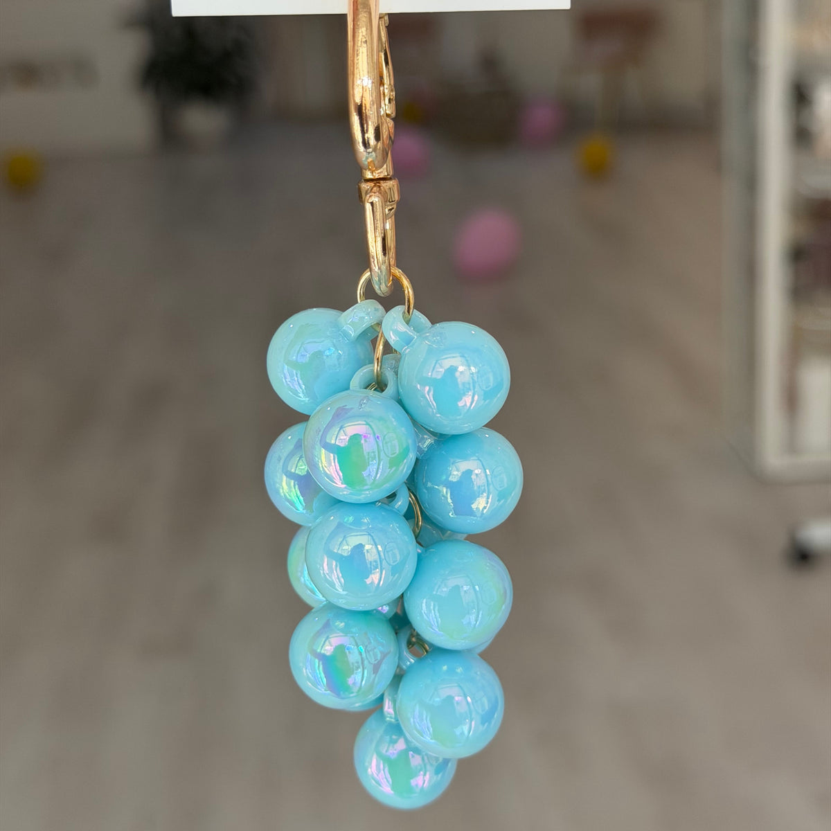 Blue Bubble Schlüsselanhänger