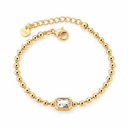 Icy Beaded Armband