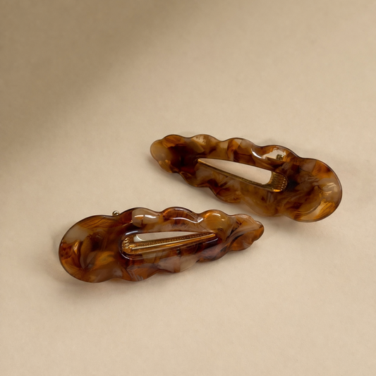 Cocoa Wave Clips