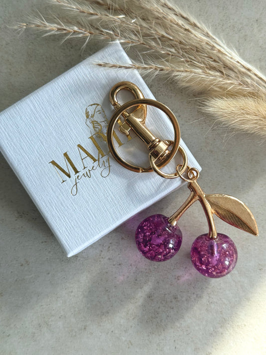 Cherry Keychain