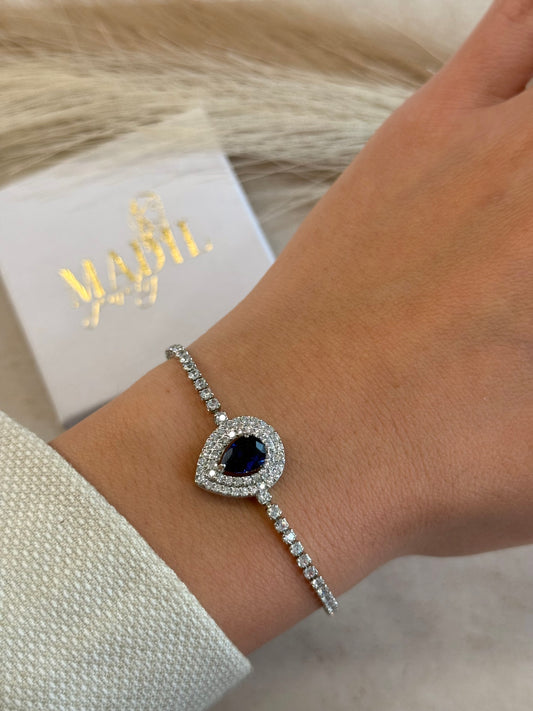 Crystal Tear Armband