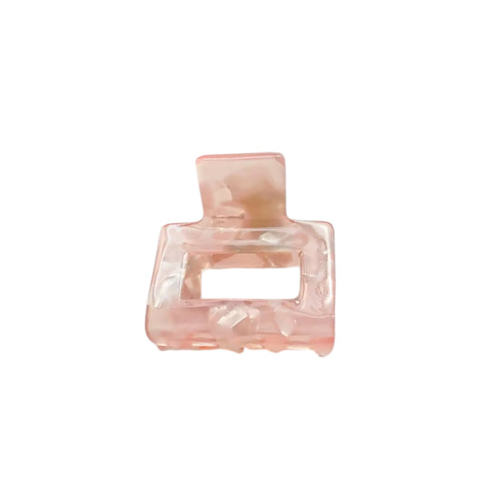 Elegant Square Clip | Blush