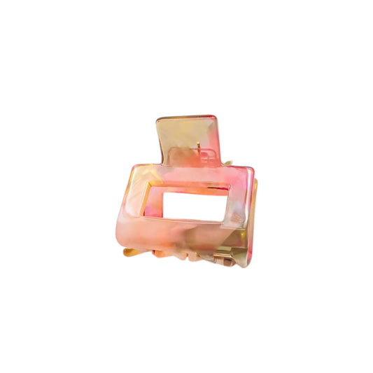 Elegant Square Clip | Aurora Blush