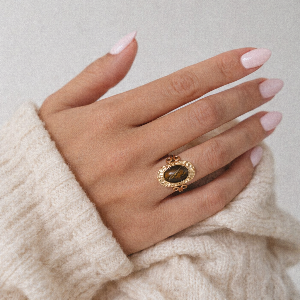Tiger Statement Ring