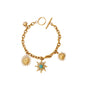 Sunny Charm Armband | Stainless Steel