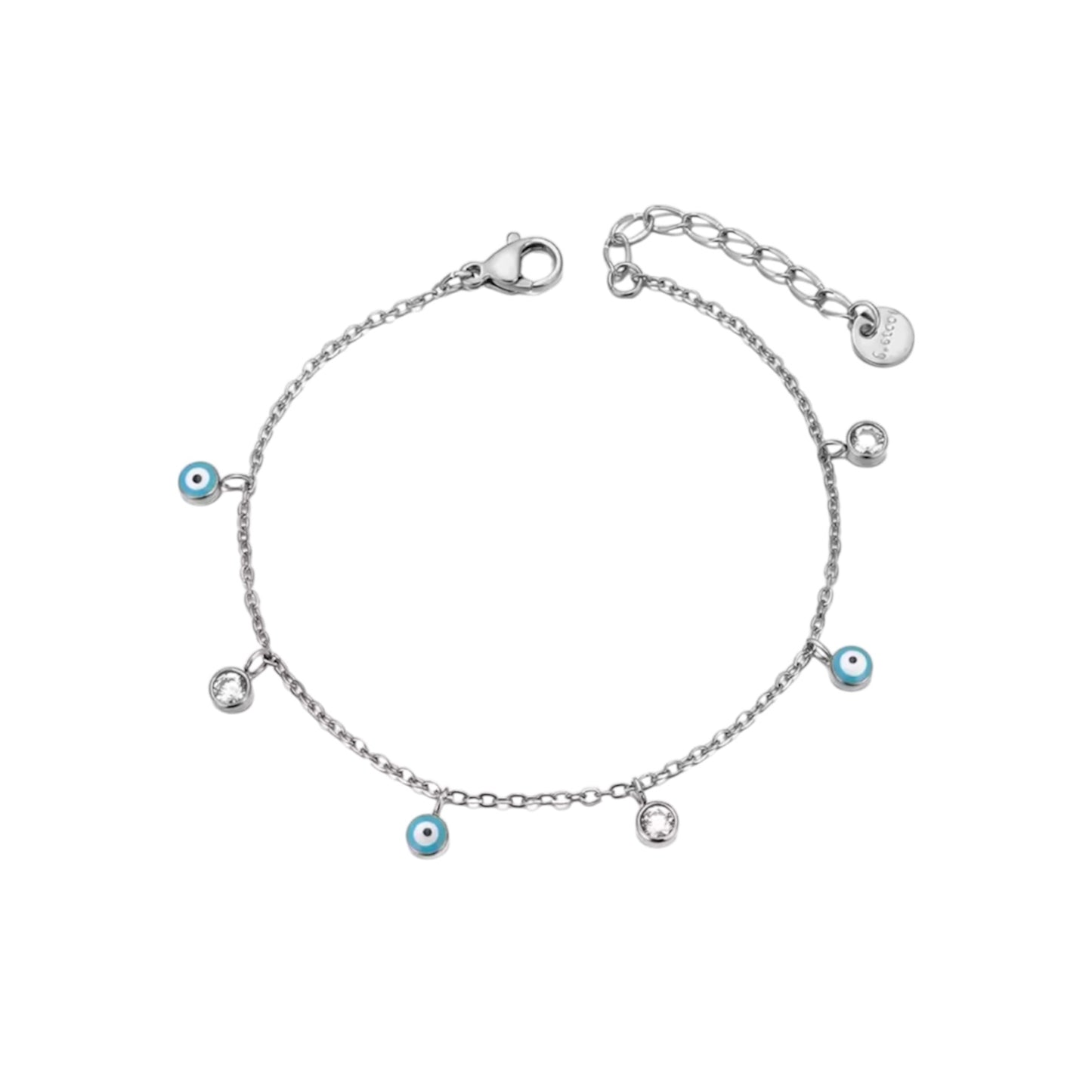Evil Eye Charm Armband