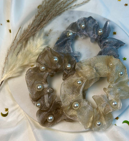 Pearl Scrunchies
