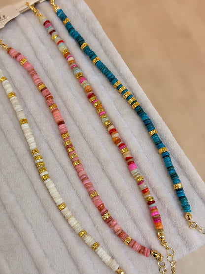 Bunte Perlen Armbänder