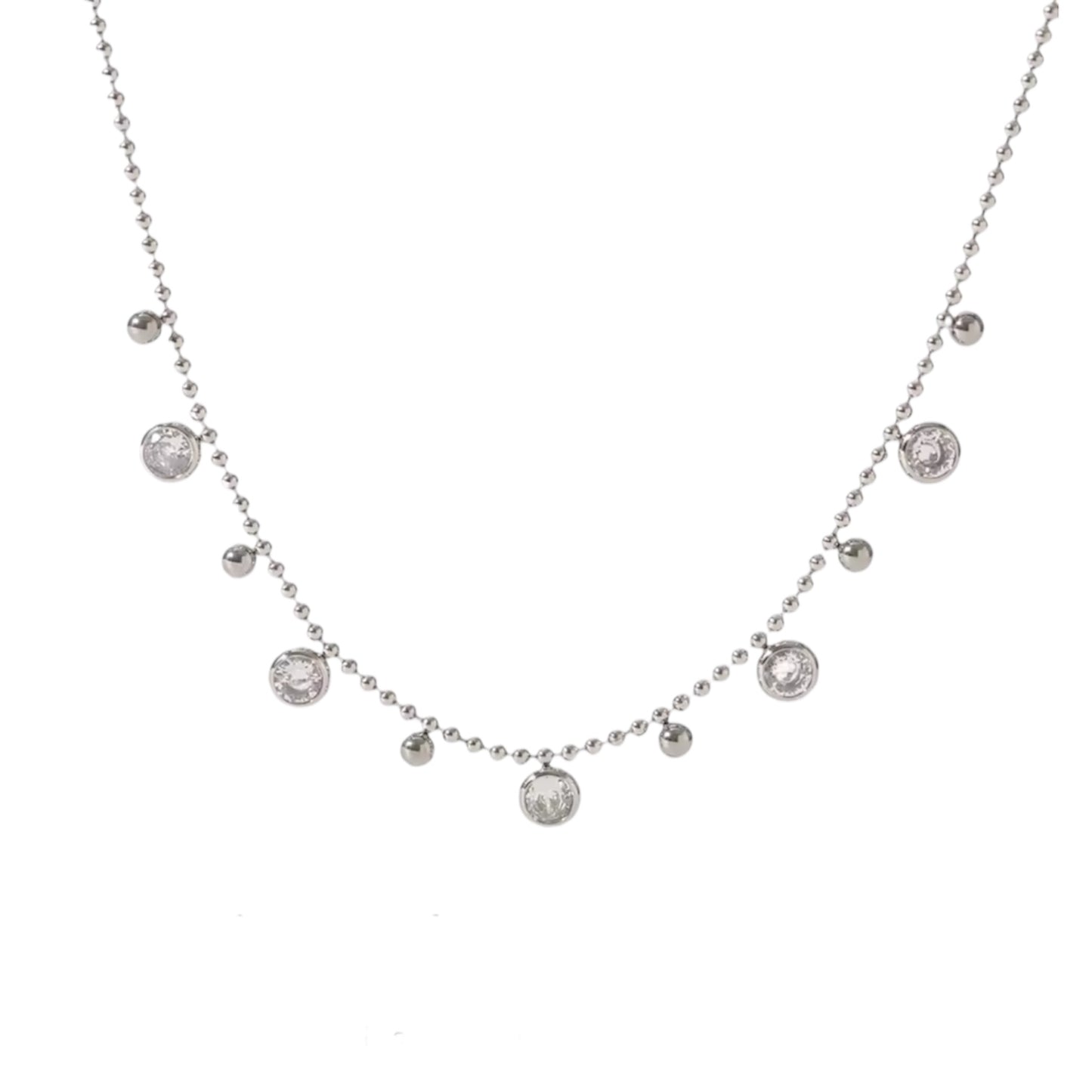 Silver Drop Kette