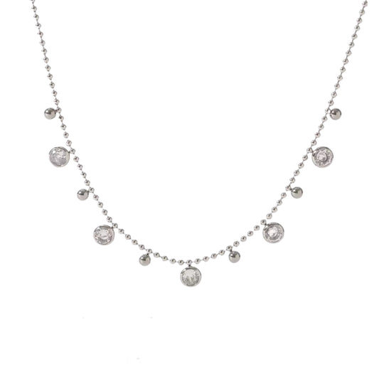 Silver Drop Kette