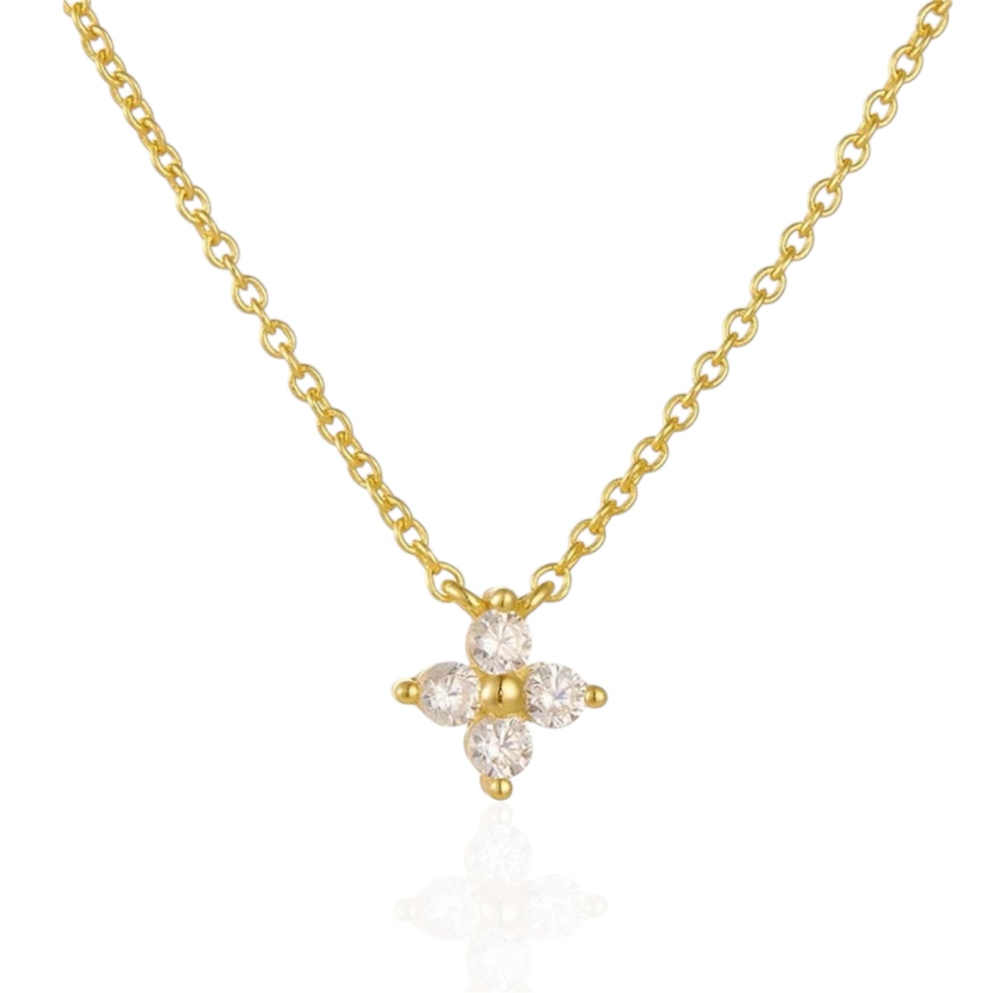 Stellar Sparkle Kette | 925 Sterling Silber