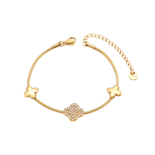 Clover Spark Armband