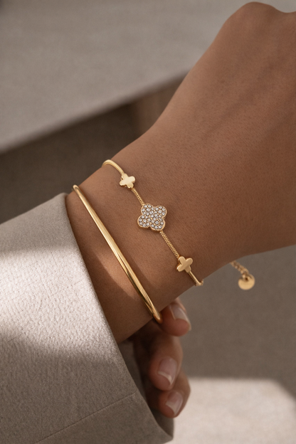 Clover Spark Armband